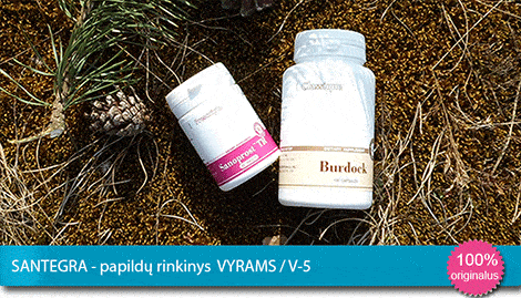 Santegra-papildu rinkinys vyrams - Burdock (100) + Sanoprost™ TR (60) santegra-papildu-rinkinys-vyrams-burdock-sanoprost-kaina-akcija-pigiau
